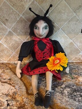 Lucinda Ladybug Figurine